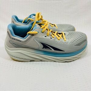 Altra Womens Via Olympus AL0A82CR224 Size 10.5 Gray Blue Running Shoes Sneakers